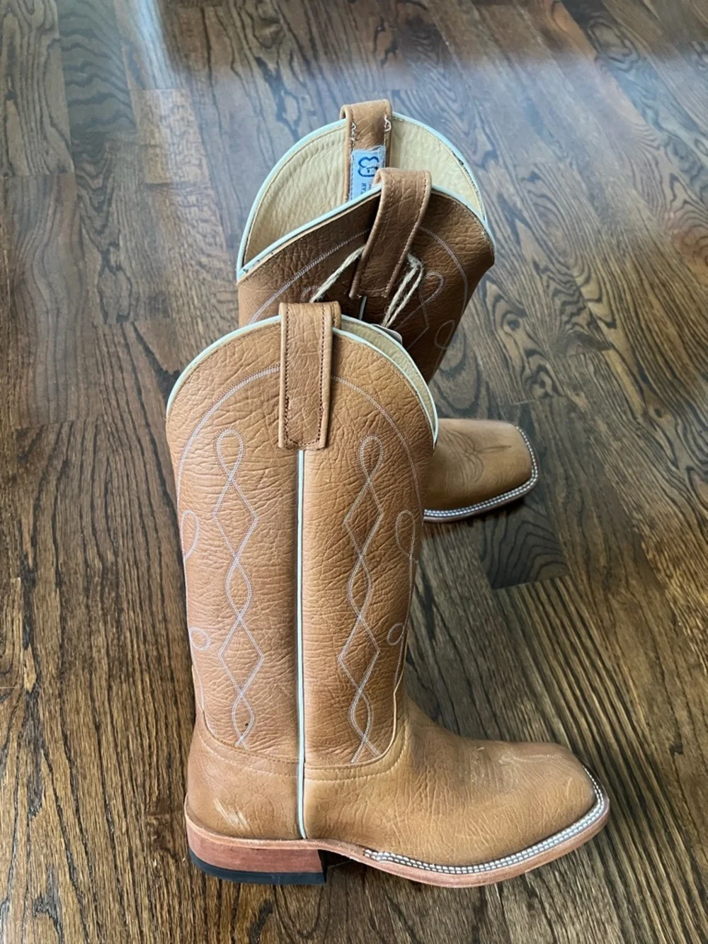 Classic Brown Western Cowboy Boots